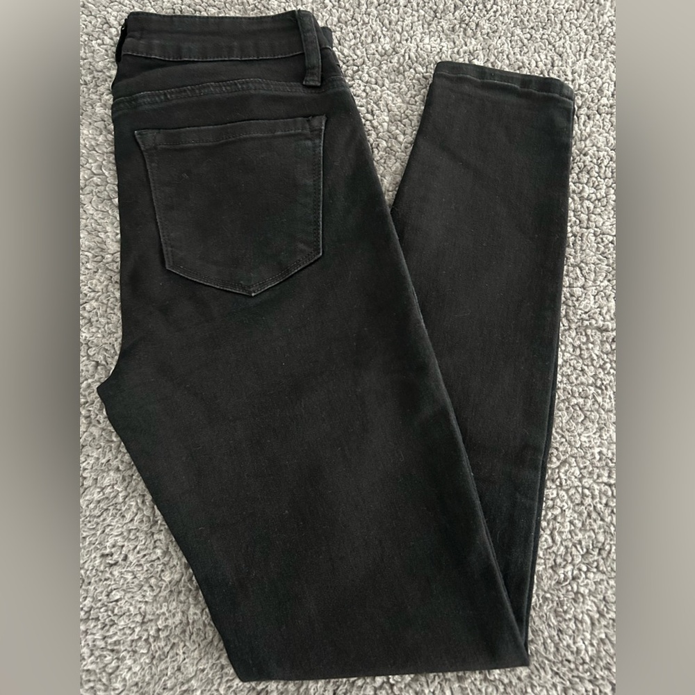 STS Blue Emma Mid-Rise Black Denim Pants